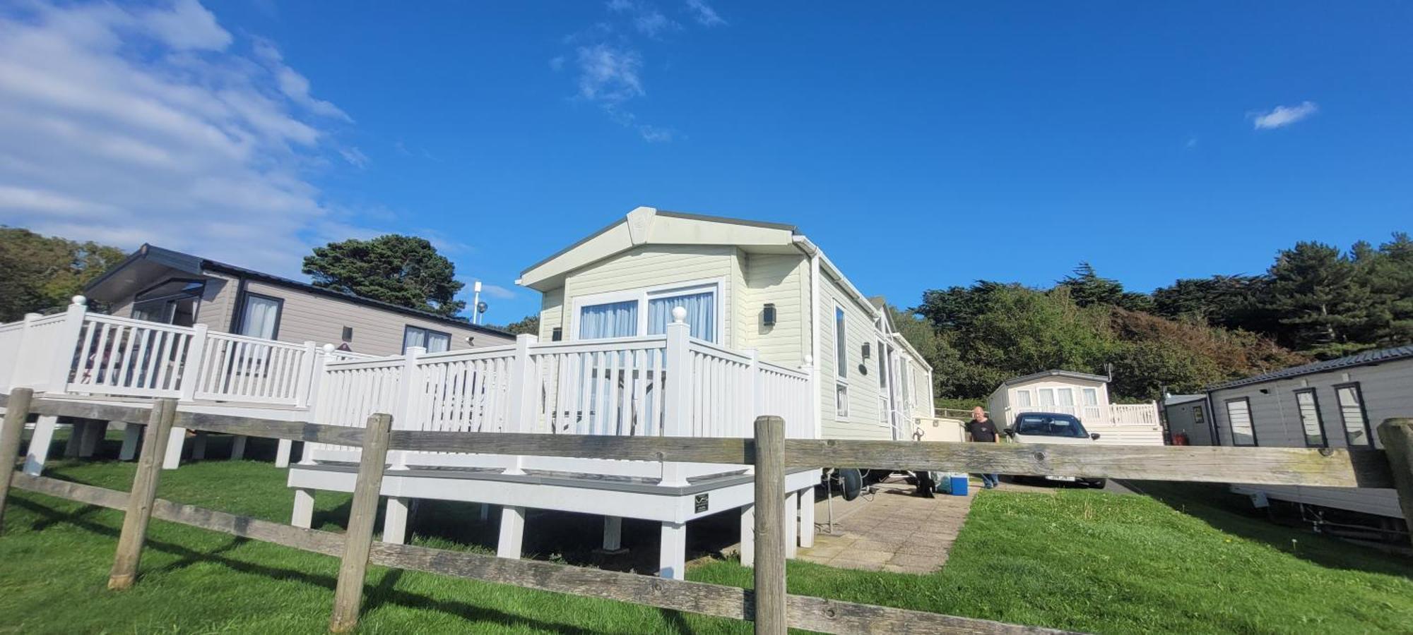 Home With A View Whitecliff Bay Holiday Park Bembridge Exterior foto